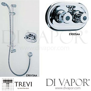 Trevi Boost Built-In Shower Valve E9005AA Spare Parts - IDL DV 392